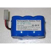 High Capacity Battery for Euro-Pro Shark Cordless Sweeper V1911 Replacing XB1916