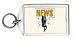 Newsflash Keychain