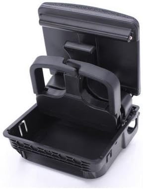 Kayauto Black Center Console Armrest Cup Holder For VW Jetta MK5 Golf GTI MKV MK5 MK6