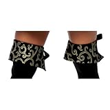 Roma Bikini Gold Detailed Boot Cuffs