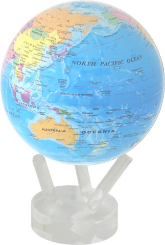 サイエンス地球儀 ムーバグローブ Blue globe
