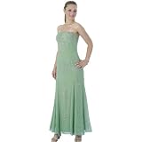 Strapless Evening Dress - Bridal, Wedding, Party, Formal Gown by Sean Collection (1641) Sage