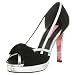 Betsey Johnson Women's Sabah Platform Peep Toe Pump