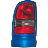 94-01 Dodge Ram Truck W Sport Blue Tail Light LEFT by Aftermarket