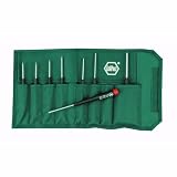 Wiha 26399 Hex Inch Screwdriver Set With Precision Handle, 8 Piece