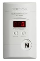 Kidde KN-COPP-3 Nighthawk Plug-In Carbon Monoxide Alarm with Battery Backup and Digital Display