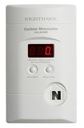 Kidde KN-COPP-3 Nighthawk Plug-In Carbon Monoxide Alarm with Battery Backup and Digital Display