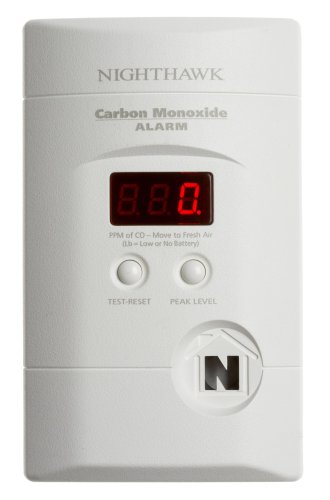 Kidde Nighthawk Plug-In Carbon Monoxide Alarm with Battery Backup and Digital Display #KN-COPP-3