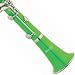 Mendini MCT-G+SD+PB Green ABS B Flat Clarinet with Case, Stand, Pocketbook, Mouthpiece, 10 Reeds and More image 2