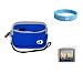 Scratch Resistant Protector Case for 4.3 Inch Magellan Roadmate GPS 2035 1424 1424-lm 4350 1440 (Blue) + Screen Protector for Widescreen GPS Systems + Sumaclife Tm Wisdom*courage Wristband