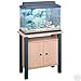 20 Gallon Aquarium Stand In Oak & Back Finish By Ameriwood Furniture