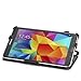 MoKo Samsung Galaxy Tab 4 8.0 Case - Slim-Fit Multi-angle Folio Cover Case for Samsung Galaxy Tab 4 8.0 Inch Tablet, BLACK (With Smart Cover Auto Wake / Sleep. WILL NOT Fit Samsung Galaxy Tab 3 8.0)