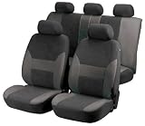 Zoom Produkt-Bild: WALSER AM12417 TOP Universal Autositzbezug Dubai anthrazit/schwarz