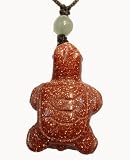 Goldstone Turtle Pendant
