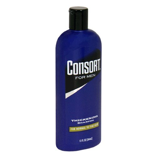Best Price Consort for Men Thickening Shampoo for Normal to Fine Hair, 13 fl oz (384 ml)