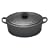 Le Creuset Cast Iron Oval Cocotte Casserole, 23 cm, Granite