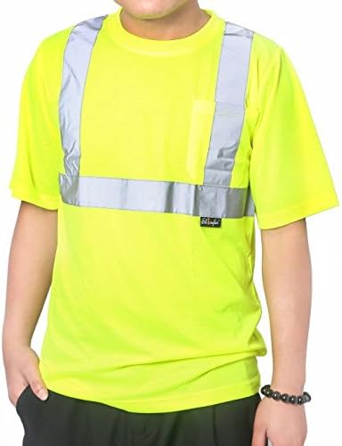 Shinefar Reflective T-shirt, Class 2 Max-Dri Moisture Wicking T-Shirt X-Large