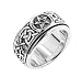 Sterling Silver Celtic Knot Pentacle Spin Ring (Size 4,5,6,7,8,9,10,11,12,13,14,15)