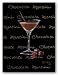 Kitchen & Housewares : Chocolate Martini by Janet Kruskamp 5"x7" Art Print Poster