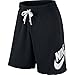 Nike Men's AW77 French Terry Alumni Shorts Black/White LG X 10