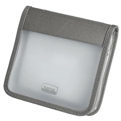 Hama CD-Wallet 28, Transparent/Silber