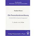 Die Proze�kostenrechnung: Ein fortschrittliches Kostenrechnungssystem?