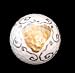 GOLF BALL - HAND PAINTED - DESIGN: BRIDE'S HEIRLOOM