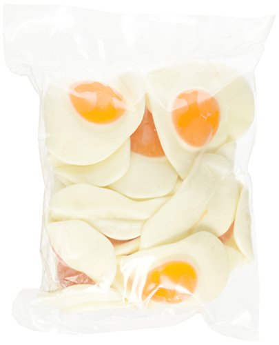 Vidal Gummi Giant Fried Eggs, 1.1 lb Bag in a Gift Box