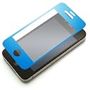 Rix 気泡ZERO iPhone 4S/4用 気泡が入らない液晶保護フィルム (ブルー) RX-ZRIPH4BL