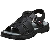 Tommy Hilfiger Little Kid/Big Kid Dock II Sandal,Black,3 M US Little Kid