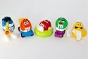 BURGER KING M&M CANDY DISPENSER mini full set
