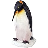 ＦＲＰ動物オブジェ　眠りそうなキングペンギン / Penguin