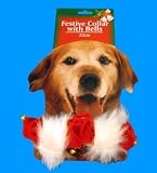 Dogs Santas Collar with Bells