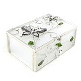 Coffret &agrave; Bijoux "Papillon de Soie" noir