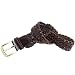 braided leather belt