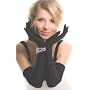 Formal Stretch Satin Opera Length Gloves! 23"