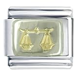 Libra Scales Symbol Italian Charms Bracelet Link