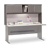 Bush Taupe 72 Hutch Advantage Series A By Bush Furniture Office Product