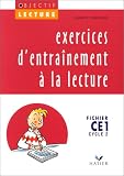 CE1 - fichier - exercices d'entrainement a la lecture