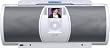 iLive IBCD3817DT Portable Boombox with iPod Docking Station and CD Player/AM/FM Radio with Premium Stereo Sound and Remote Control in White