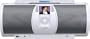 iLive IBCD3817DT Portable Boombox with iPod Docking Station and CD Player/AM/FM Radio with Premium Stereo Sound and Remote Control in White