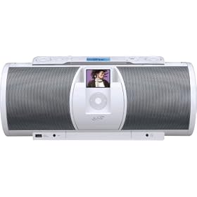 Click here to buy iLive IBCD3817DT Portable Boombox with iPod Docking Station and CD Player AM FM Radio with... by GPX.
