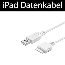Wicked Chili Datenkabel -white- f&uuml;r Apple iPad 3 / 2 / 1 Kabel zur Synchronisation &uuml;ber PC / Mac USB 2.0