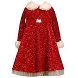 Baby Toddler Little Girls RED Dress Bolero BONNIE JEAN Christmas Girl 12M-6X