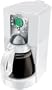 Mr. Coffee 12-Cup Programmable Coffeemaker, White