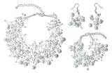 Pearl jewelry set, 'Dream' 1.8