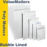 200 - #000 - 4x8 POLY BUBBLE MAILERS PADDED ENVELOPES by