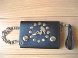 Biker/ Trucker Leather Sexy Girl Chain Wallet