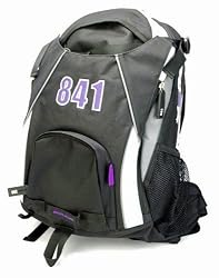 841 Scooter Backpack Black-Purple