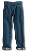 Men's Carhartt Straight Leg Flannel Lined Relaxed Fit Jeans B172
